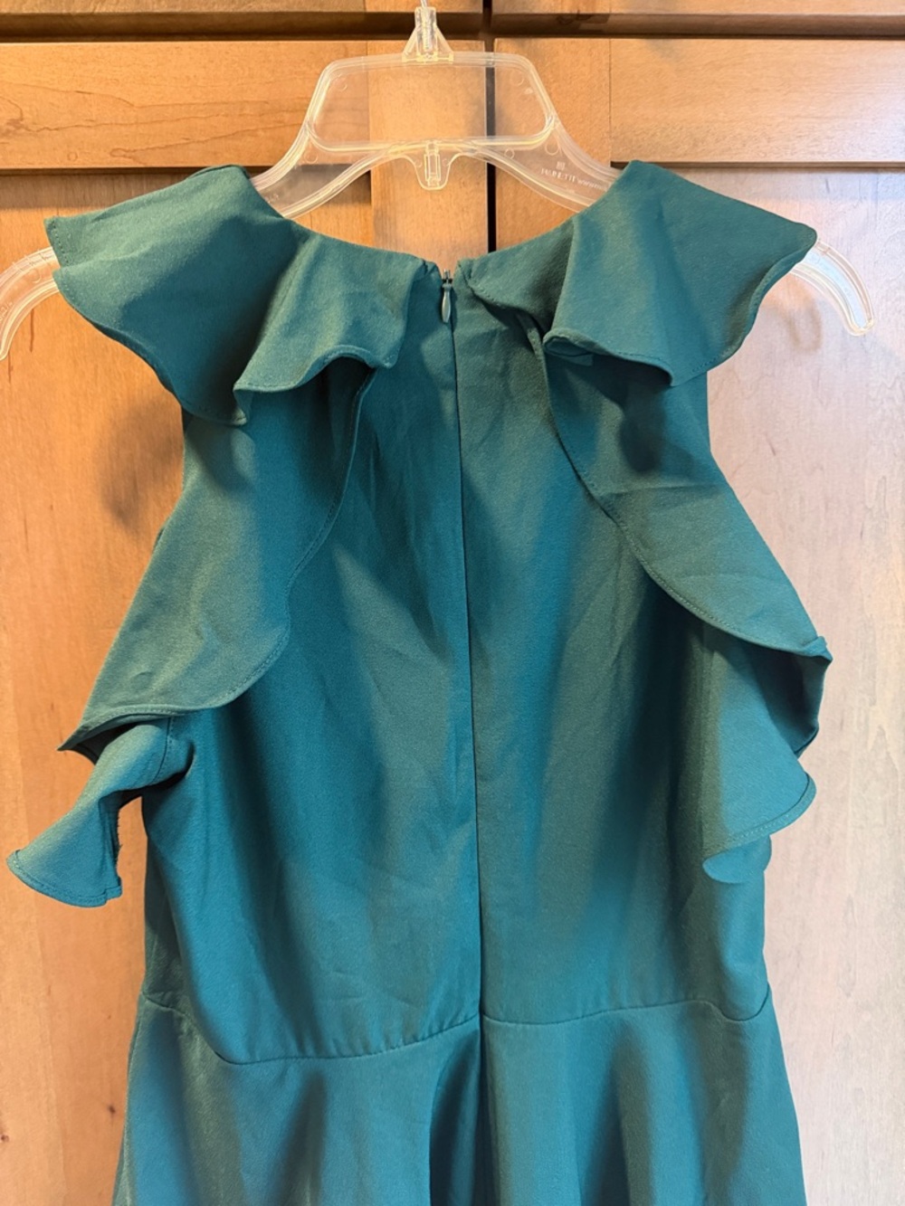 Altar'd State Green Ruffle dress - Picture 7 of 8